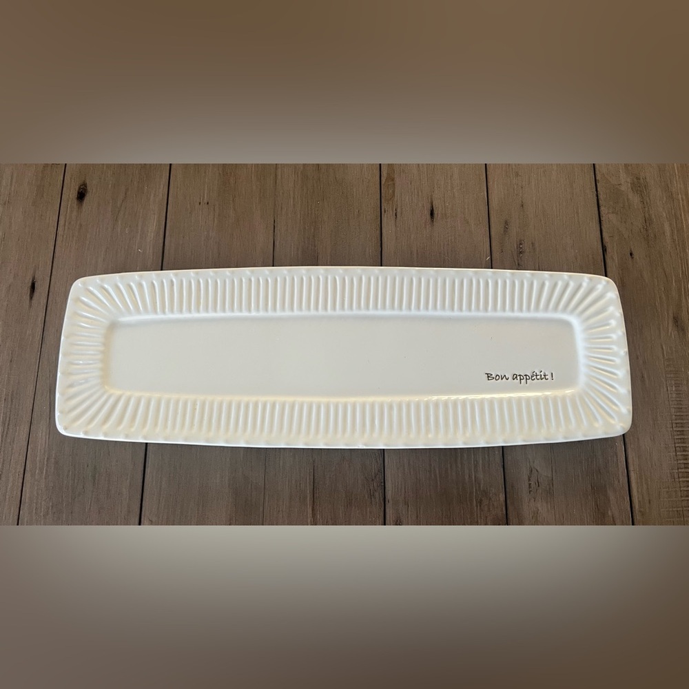 Stokes Stoneware Bon Appetit Platter